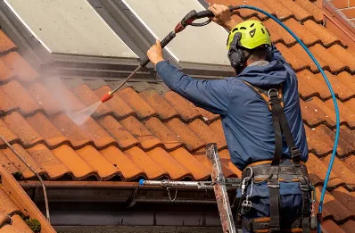 Démoussage et hydrofuge de toiture à Petit-Palais-et-Cornemps